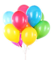 1 Dozen Helium Balloons 