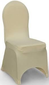 Ivory Spandex Chair Cover 